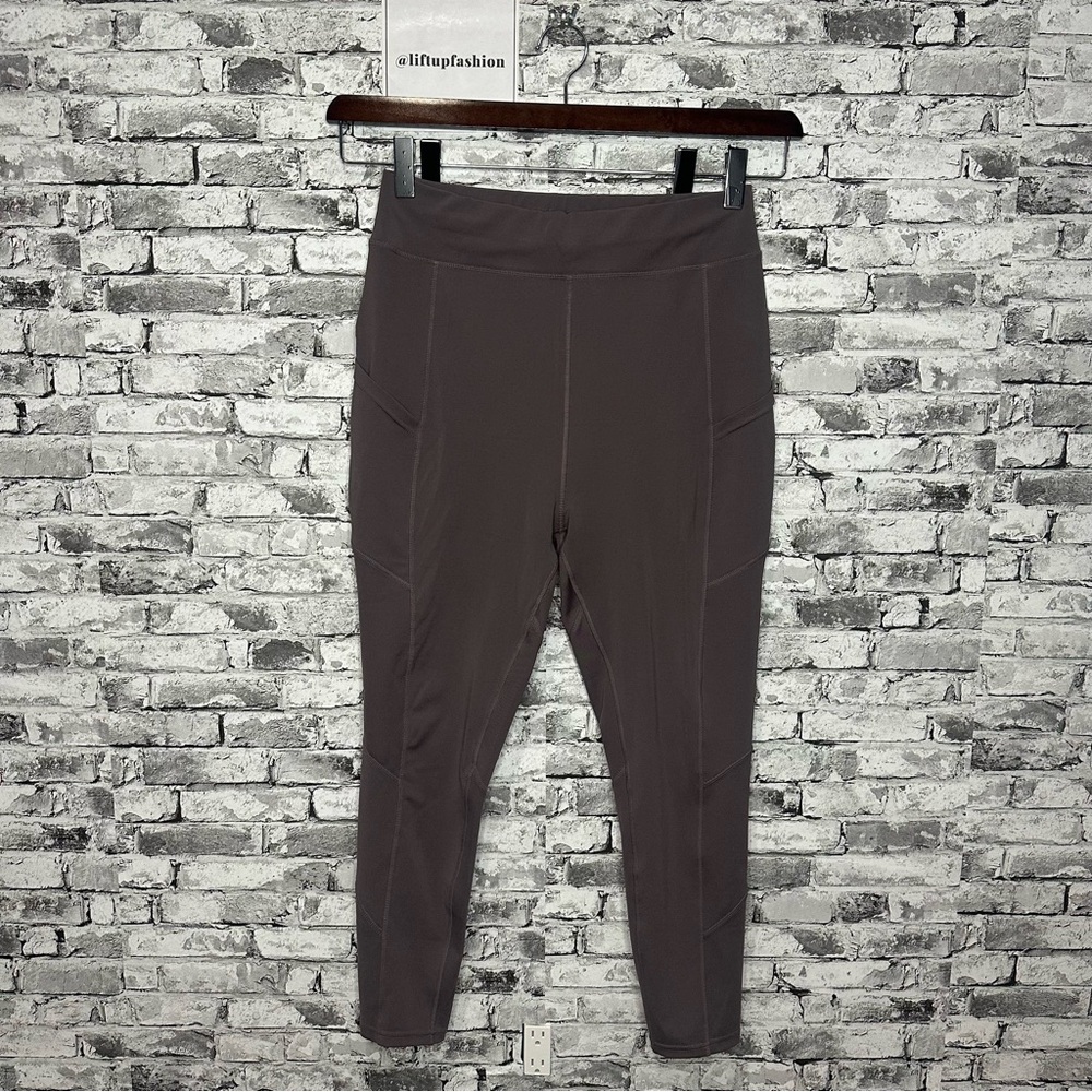 EUC POP Fit Women's Gray Leggings Size 2XL